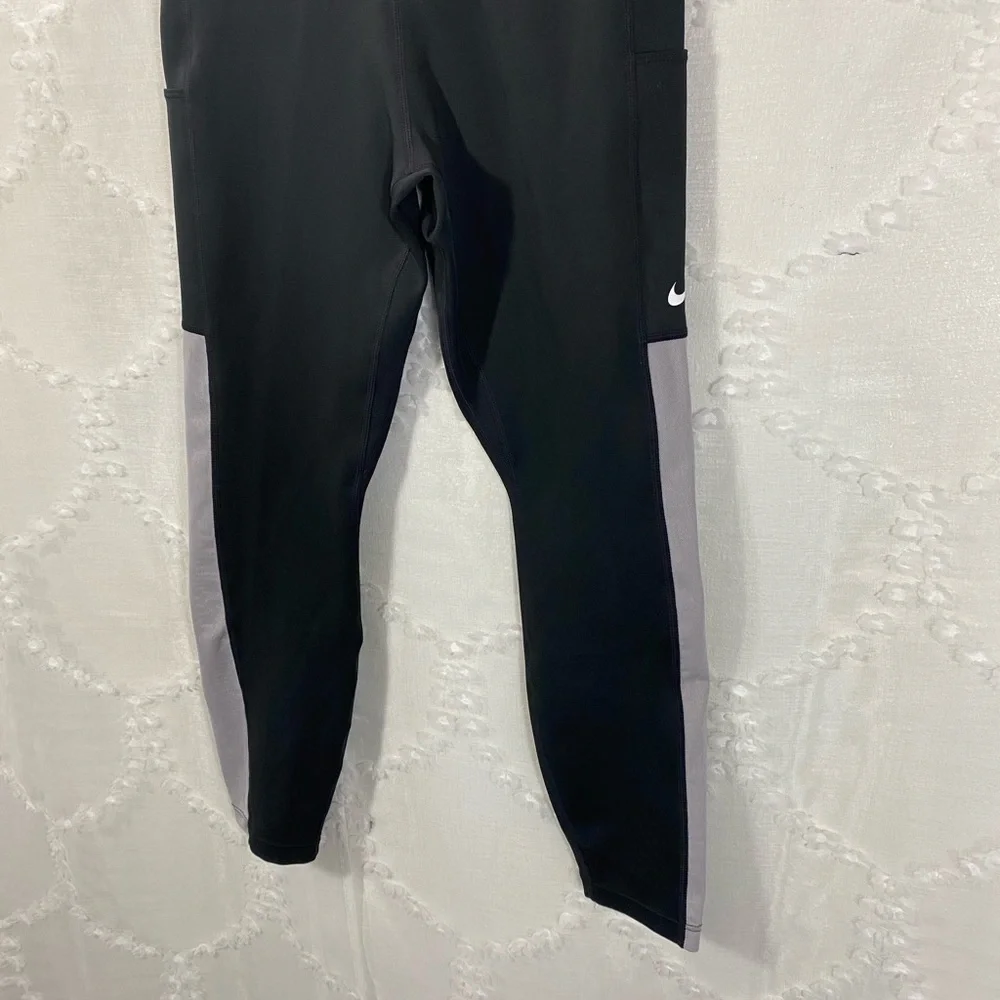 Nike Dri-fit all in mesh crop run legging size S